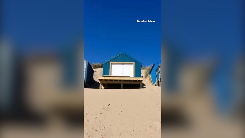 This beach hut costs the same as a three-bedroom house This beach hut costs the same as a three-bedroom house