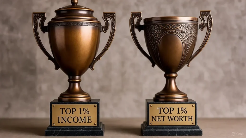 Top 1% Income vs. Top 1% Net Worth: Which Is Harder to Get? Top 1% Income vs. Top 1% Net Worth: Which Is Harder to Get?