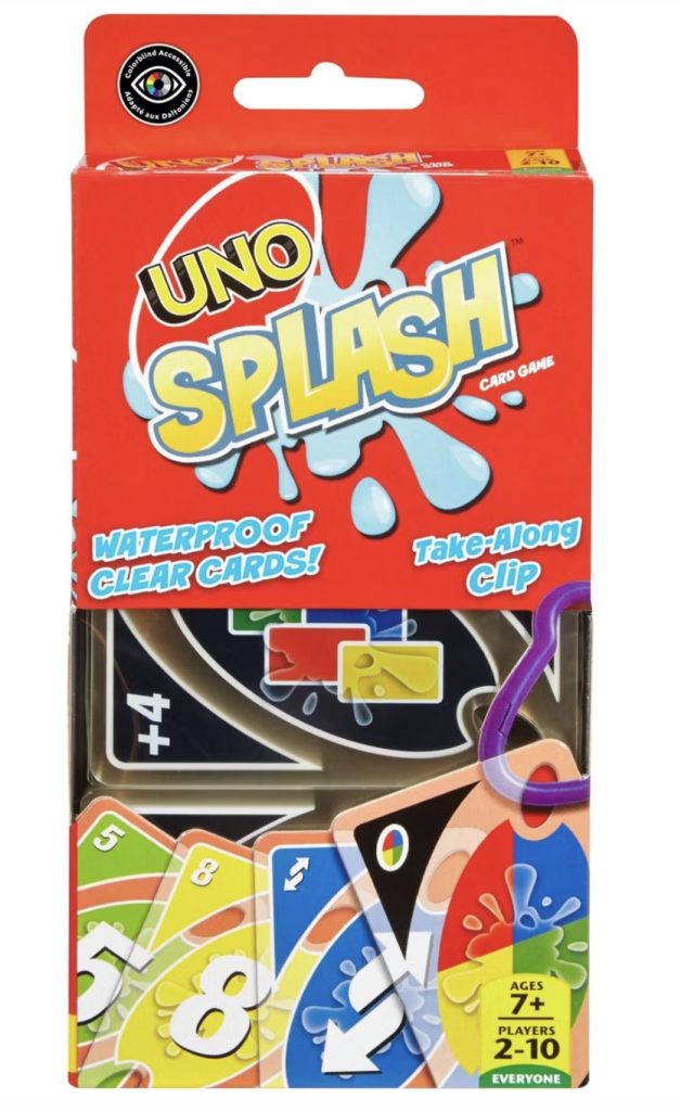 UNO Splash Card Game only $5.63! UNO Splash Card Game only $5.63!