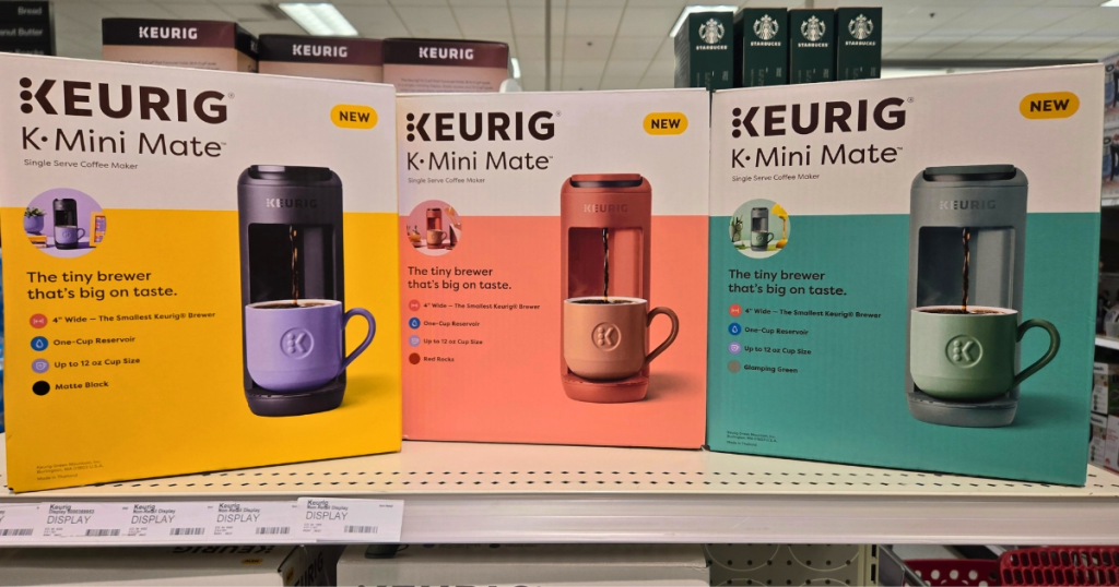 WOW! Get a Keurig K-Mini AND 96 K-Cups for Under $62 Shipped ($168 Value!)