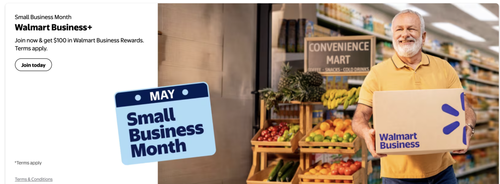 Walmart Business+ Members: $100 Rewards Walmart Business+ Members: $100 Rewards