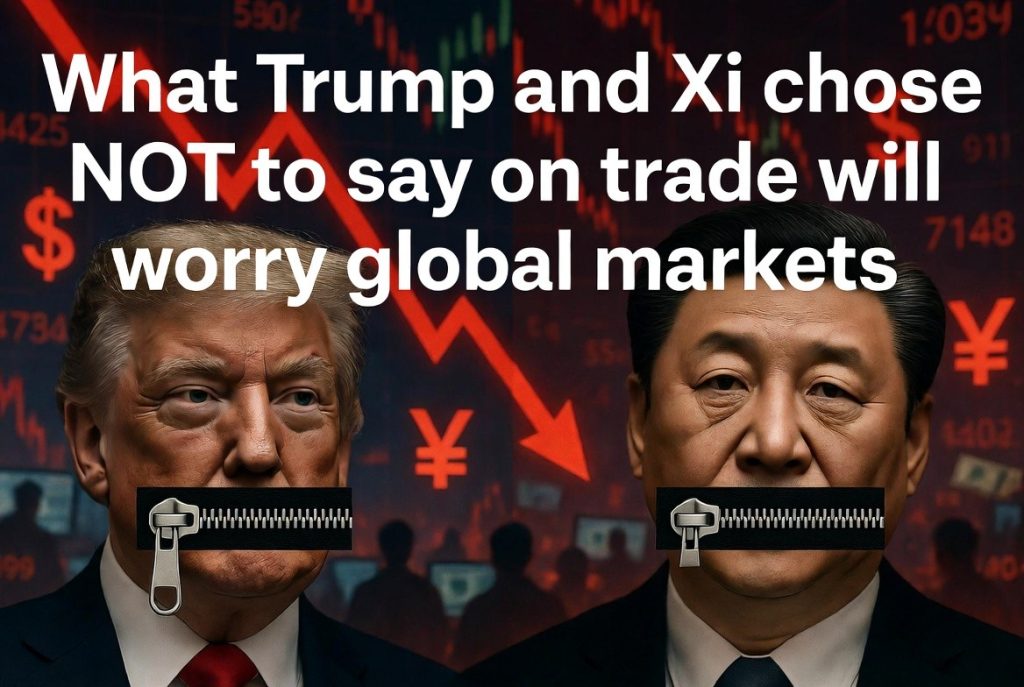 What Trump and Xi Chose NOT to Say on Trade Will Worry Global Markets