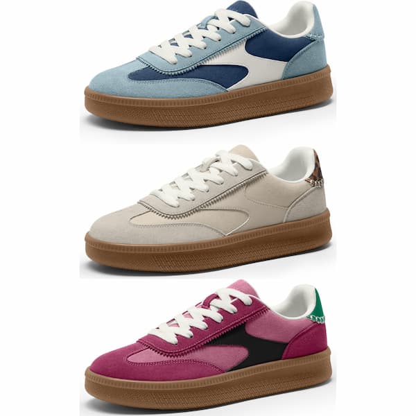 Women’s Retro Suede Sneakers only $22.81! Women's Retro Suede Sneakers only $22.81!