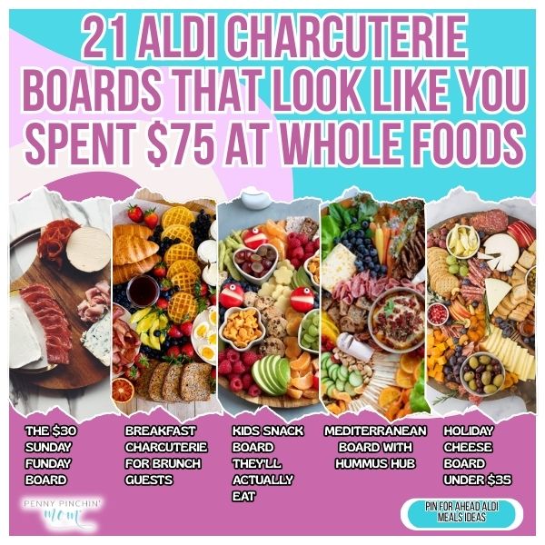 21 Aldi Charcuterie Boards That Look Like You Spent $75 At Whole Foods Cheap charcuterie board ideas: 21 Aldi boards with meats, cheeses, and treats that look expensive but cost way less.