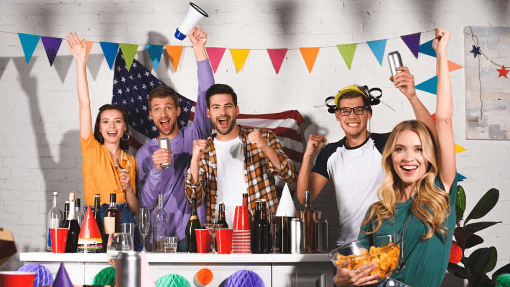 33 Ways to Celebrate the Holidays Affordably people celebrating