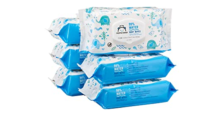 Amazon Brand Mama Bear 99% Water Baby Wipes – Hypoallergenic, Fragrance Free, 72 Count – Pack of 6 – Just $16.54! Amazon Brand Mama Bear 99% Water Baby Wipes – Hypoallergenic, Fragrance Free, 72 Count – Pack of 6 – Just $16.54!