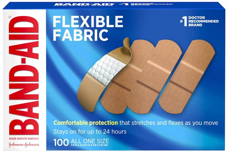 Band-Aid Flexible Fabric Bandages, 100 count only $6.28 shipped! Band-Aid Flexible Fabric Bandages, 100 count only $6.28 shipped!