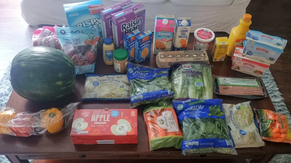 Brigette’s $98 Grocery Shopping Trip and Weekly Menu Plan for 5! Brigette’s $98 Grocery Shopping Trip and Weekly Menu Plan for 5!