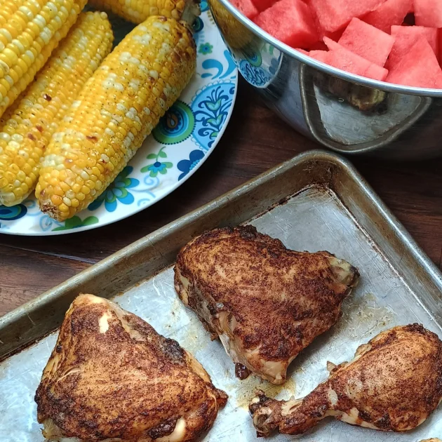 Easy Baked Chicken ($10 Family Dinner Idea) Easy Baked Chicken ($10 Family Dinner Idea)