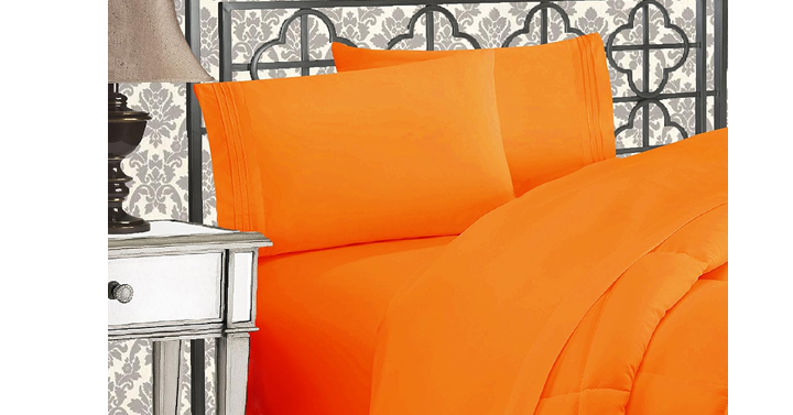 Elegant Comfort Luxurious Premium Hotel 4-Piece King Sheet Set – Just $20.14! Elegant Comfort Luxurious Premium Hotel 4-Piece King Sheet Set – Just $20.14!