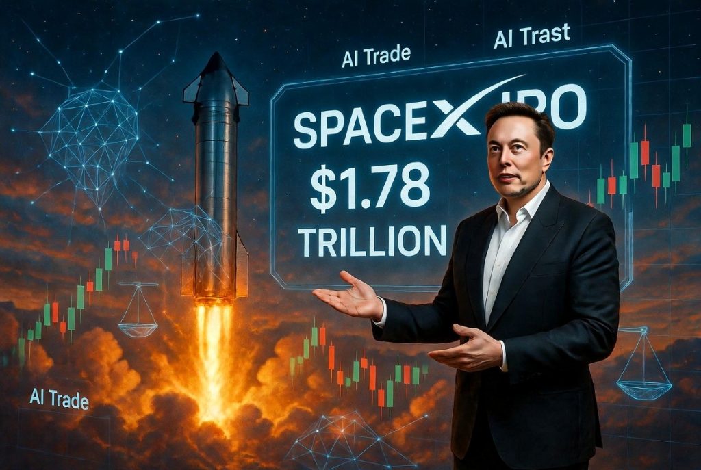 Elon Musk's pitching SpaceX IPO at $1.78 trillion puts the AI trade to the test