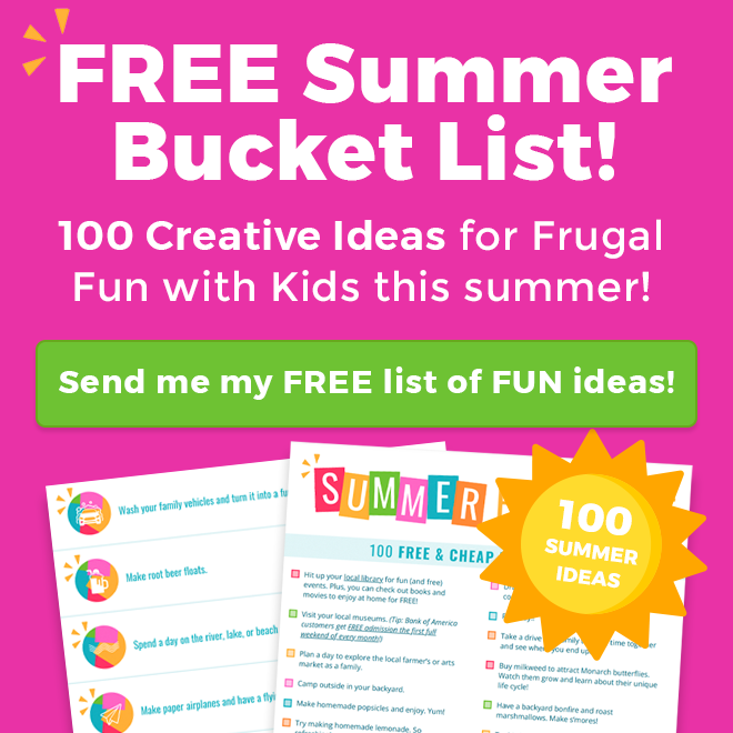FREE Summer Bucket List for Kids! FREE Summer Bucket List for Kids!