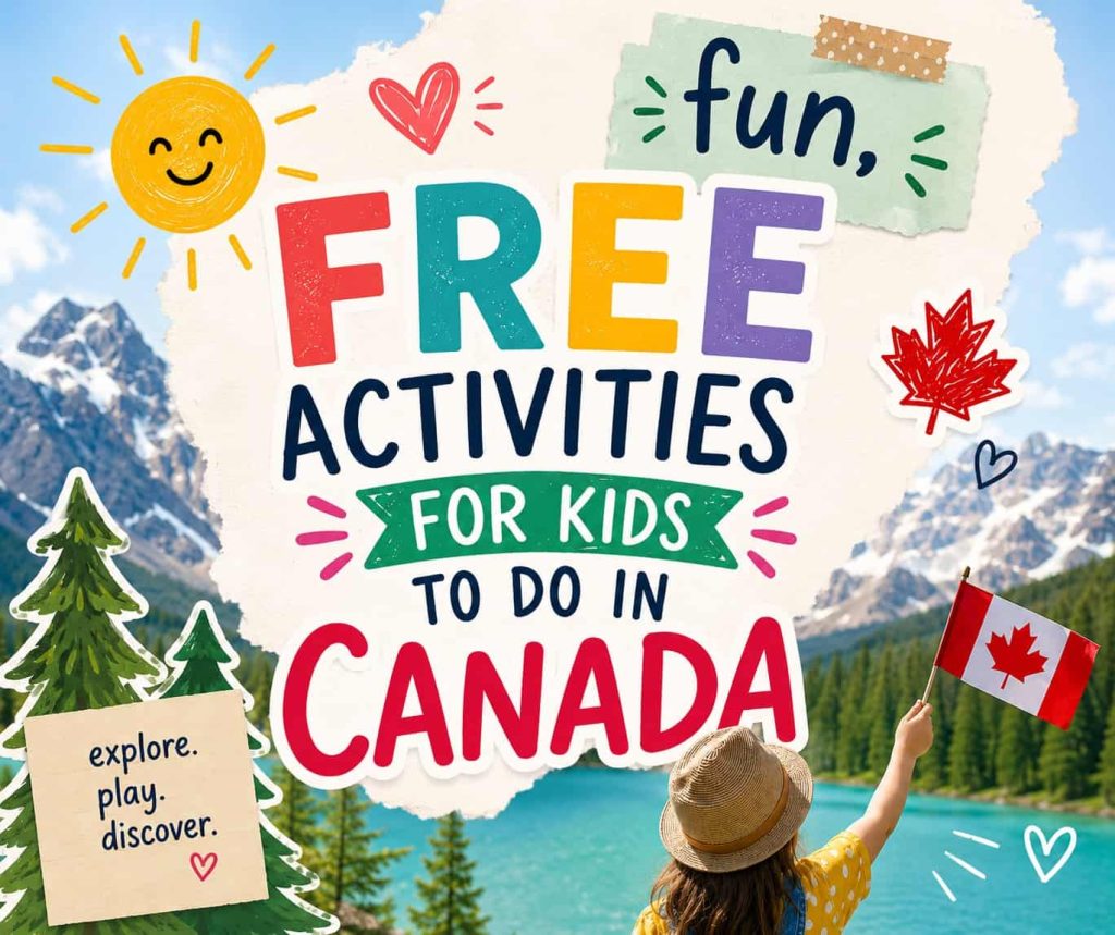 Free Activities for Kids to do in Canada