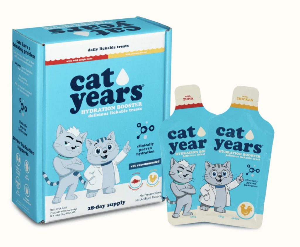 Free Cat Years Daily Lickable Treat Sample!
