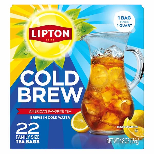 *HOT* Lipton Cold Brew Tea Bags, 22 Quart-Size only $2.09 shipped, plus an Iced Tea Bag deal! Lipton Cold Brew Iced Tea Bags