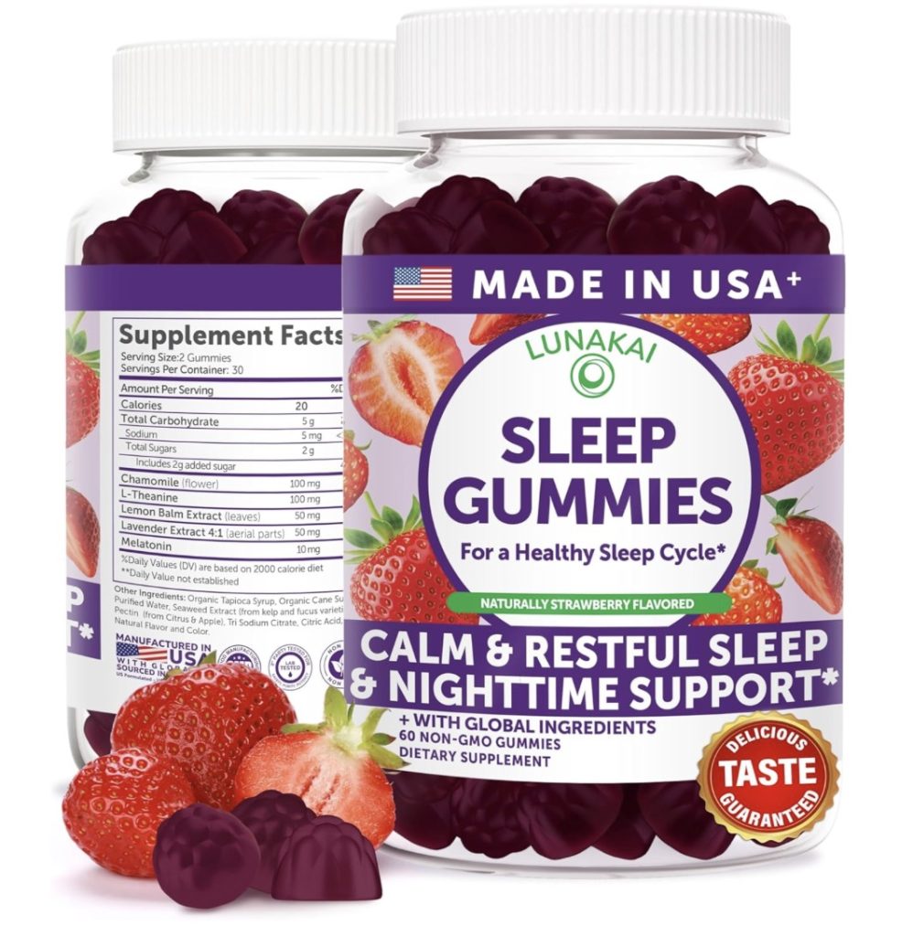 *HOT* Lunakai USA Made Sleep Gummies, 60 count only $8.55 shipped! *HOT* Lunakai USA Made Sleep Gummies, 60 count only $8.55 shipped!