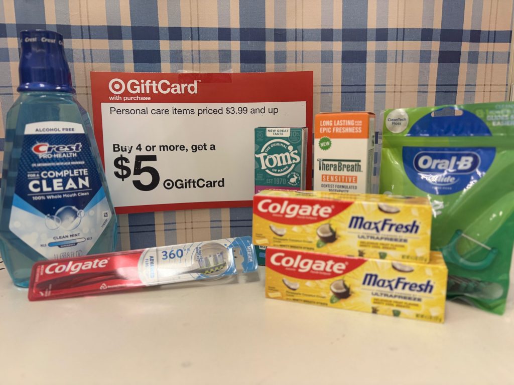 *HOT* Oral Care Products as low as $0.07 each at Target!