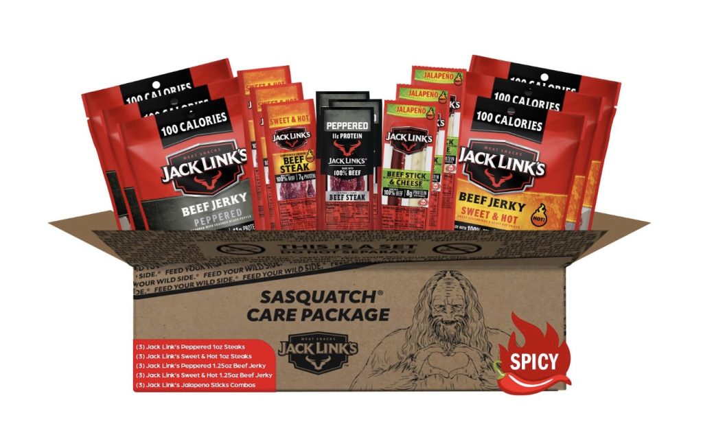 Jack Link's Beef Jerky Gift Basket Variety Pack only $18.63 shipped!