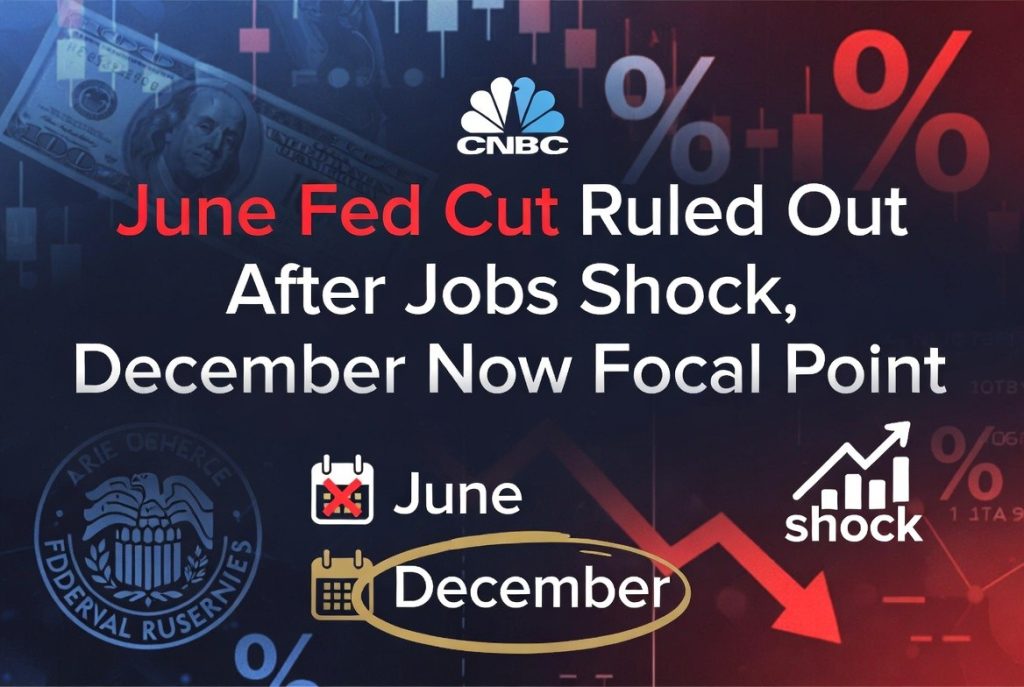 June Fed cut ruled out after jobs shock, December now focal point June Fed cut ruled out after jobs shock, December now focal point