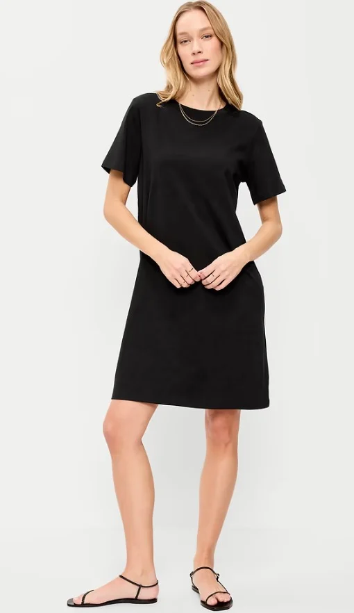 Old Navy Women’s Mini T-Shirt Dress only $5! Old Navy Women's Mini T-Shirt Dress only $5!