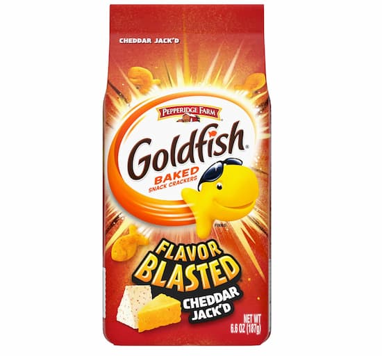 Pepperidge Farm Goldfish Crackers, 6.6 oz Bag only $1.90 shipped! Pepperidge Farm Goldfish Crackers, 6.6 oz Bag only $1.90 shipped!