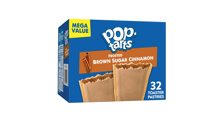 Pop-Tarts Breakfast Toaster Pastries, Frosted Brown Sugar Cinnamon, 32 Pop-Tarts – Just $9.38! Pop-Tarts Breakfast Toaster Pastries, Frosted Brown Sugar Cinnamon, 32 Pop-Tarts – Just $9.38!