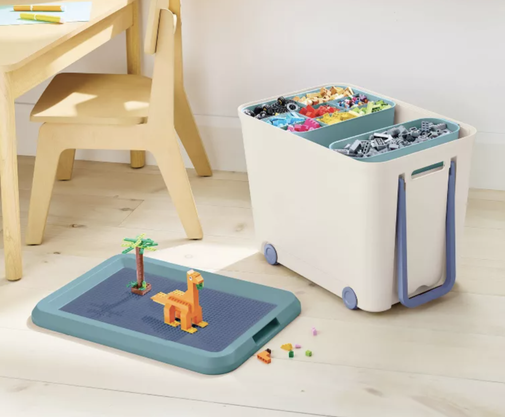 Rolling Lego Storage Cart – My Frugal Adventures Rolling Lego Storage Cart - My Frugal Adventures