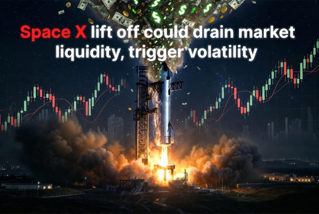 Space X Lift Off Could Drain Market Liquidity, Trigger Volatility