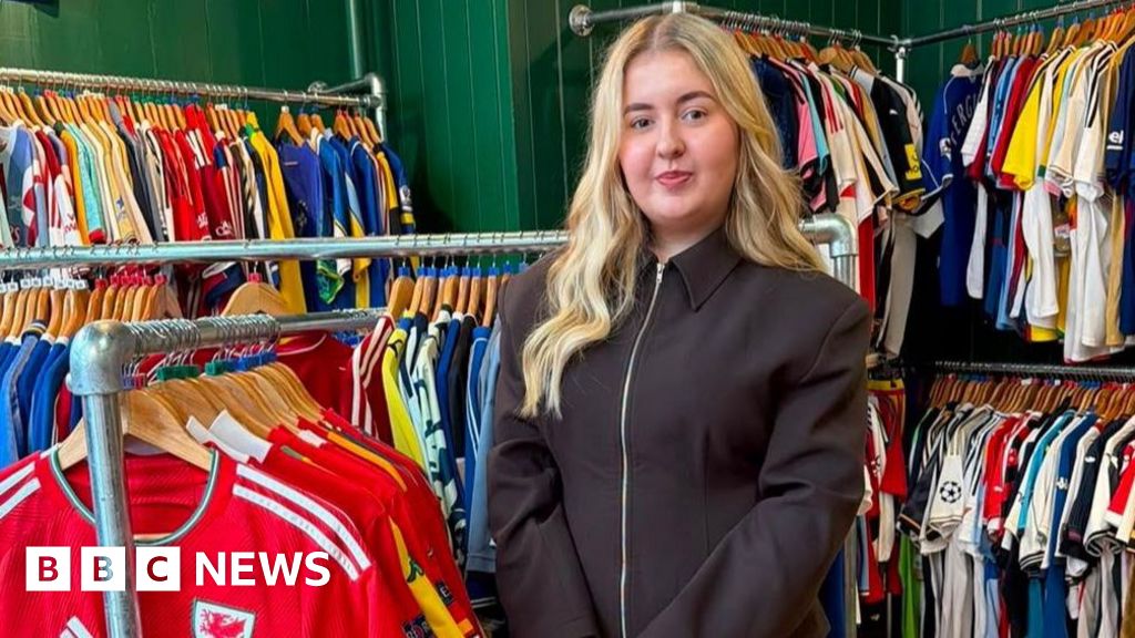 Teen plans to leave uni 'debt free' after making £35,000 selling vintage football shirts Teen plans to leave uni 'debt free' after making £35,000 selling vintage football shirts
