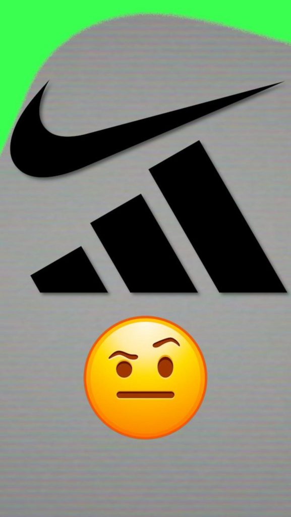 Who had the best World Cup advert? Nike logo, Adidas logo, thinking face