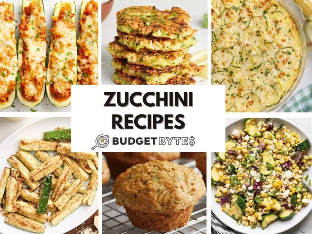 Zucchini Recipes - Budget Bytes