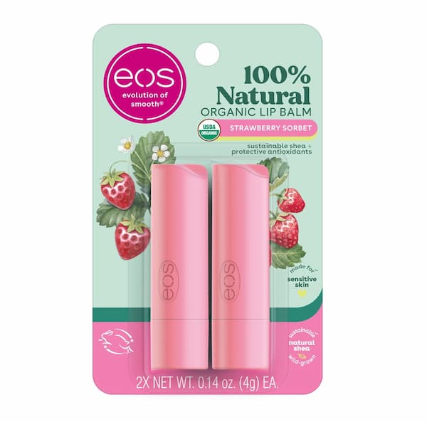 eos Natural Shea Lip Balm (2-Pack) only $3.24 shipped, plus more! eos lip balm